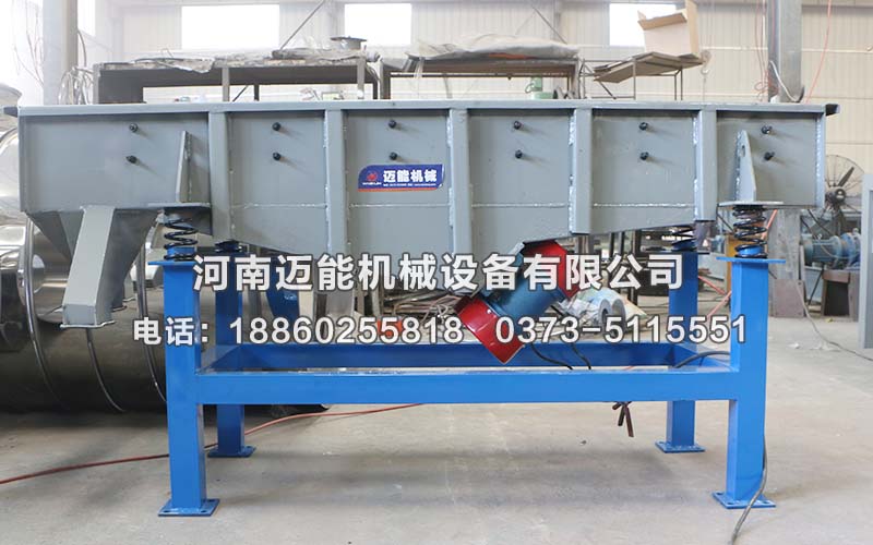 直線振動篩可以使用一臺振動電機工作么？