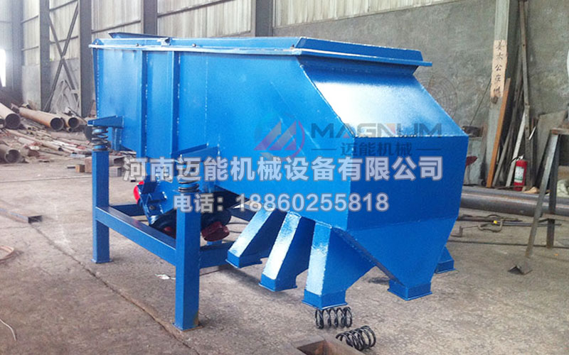 直線振動(dòng)篩不下料不走料原因及解決方法！