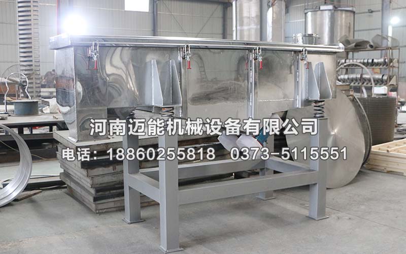 直線振動(dòng)篩為什么不進(jìn)料？