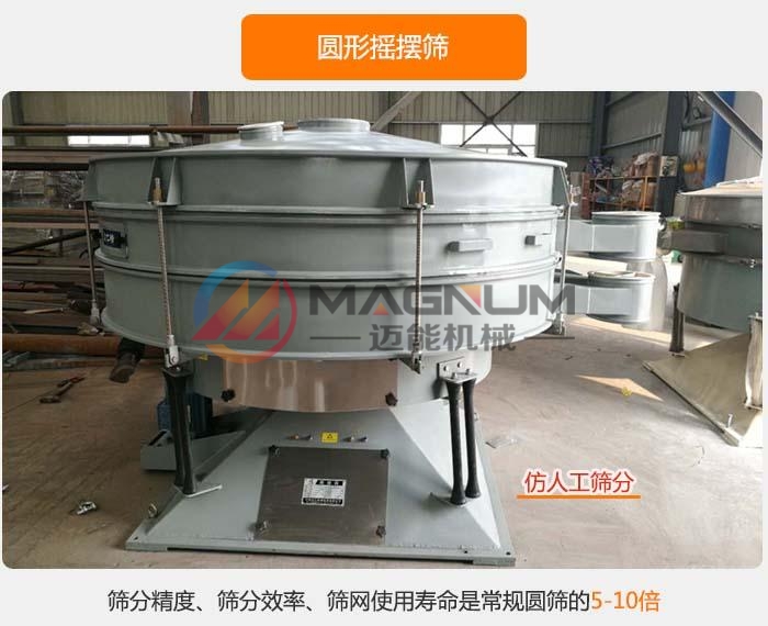 洗滌劑圓形搖擺篩
